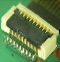 圖1：SFGL系列間距0.4毫米，高度0.9毫米