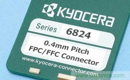 圖題：&ldquo;6824系列&rdquo;0.4mm的FPC/FFC連接器