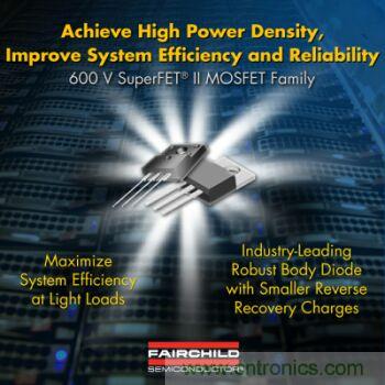 圖題:600V N溝道SuperFET II MOSFET