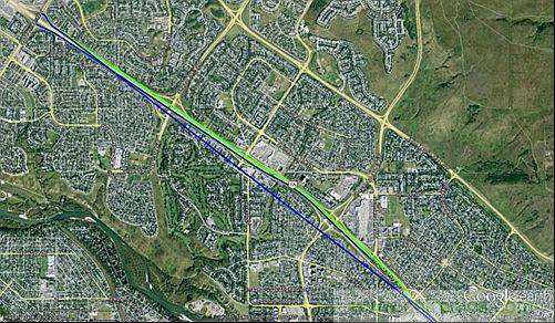 圖7:獨立INS測試路徑