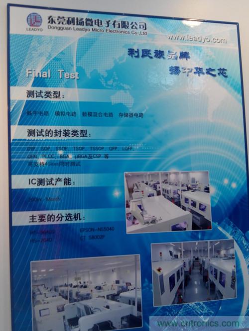 圖5:利揚(yáng)測試產(chǎn)能達(dá)到每月200KK