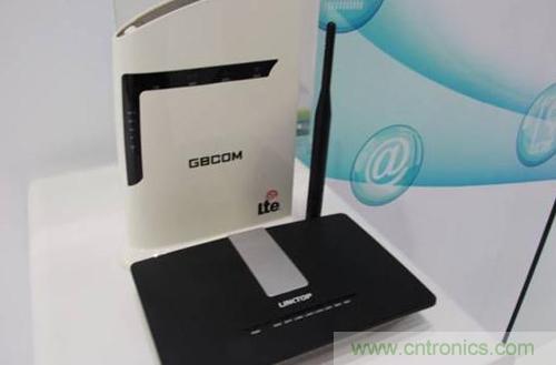 圖4:基于聯(lián)芯科技4模11頻基帶芯片 LC1761的TD-LTE CPE。