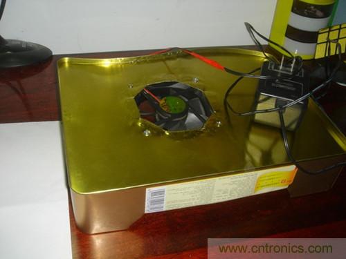 月餅盒DIY:自制筆記本散熱風扇