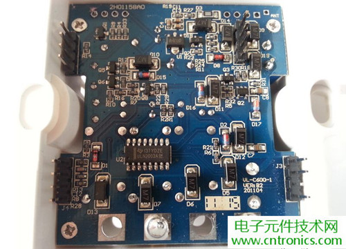 一款觸控開關拆解，做工不錯