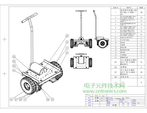 就那么簡單！DIY屬于自己的&ldquo;賽格威&rdquo;平衡車