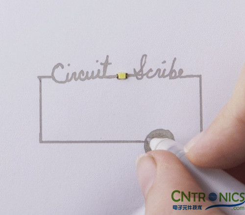 大開眼界,一支可以畫電路板的筆!