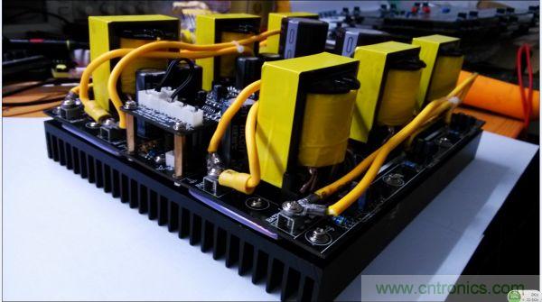 網(wǎng)友賀歲巨獻！自制5KW-DCDC前級升壓模塊