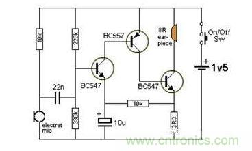 助聽(tīng)器電路