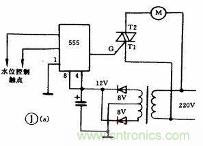 自動水位控制電路(錯誤)