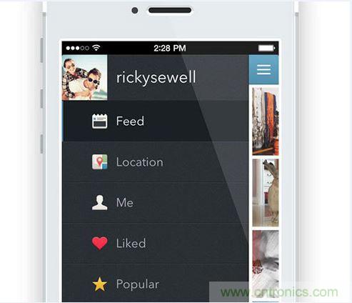 讓圖片帶你走進(jìn)驚艷實(shí)用的手機(jī)APP菜單世界!