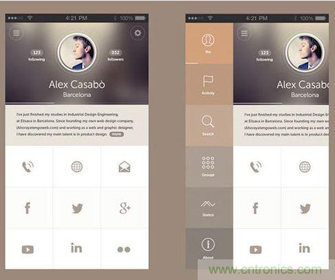 讓圖片帶你走進(jìn)驚艷實(shí)用的手機(jī)APP菜單世界!