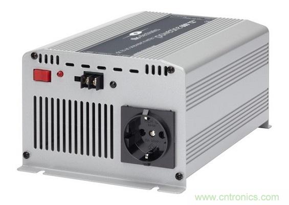 圖1:TBSPowersinePS600-12是利用汽車電池為筆記本電腦充電的理想工具。