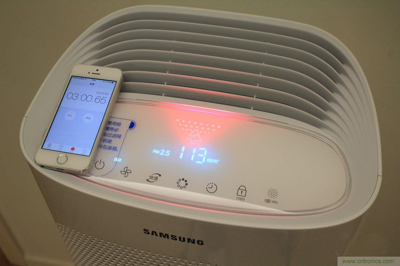 三星超大風量凈化器AX70J7000WT測評:性能好才是王道