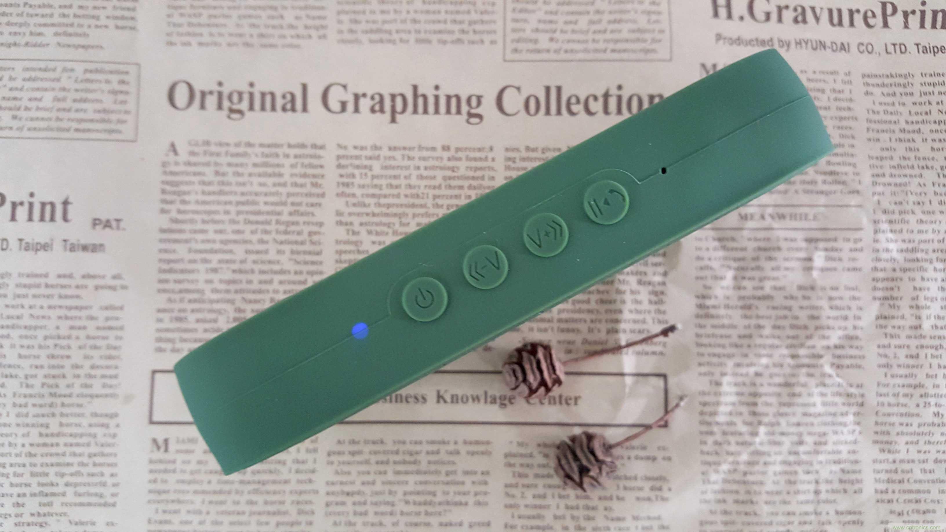 搞怪“美人魚”盡享靈克藍(lán)牙音箱的天籟之音!