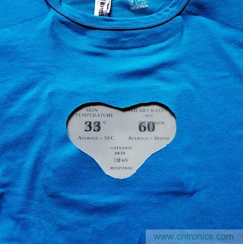 如何DIY一款能監控個人情緒的電子T恤?