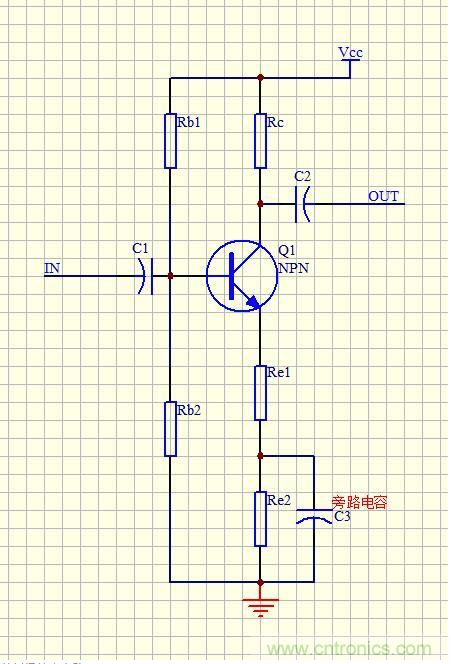 模擬電路難度最大:三極管共射極放大電路 模擬電路難度最大:三極管共射極放大電路