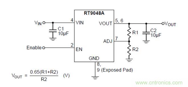 一款具有特別設計的 1.5A 線性穩壓器 一款具有特別設計的 1.5A 線性穩壓器