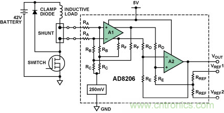 差分放大器與電流傳感器放大器的區別 差分放大器與電流傳感器放大器的區別