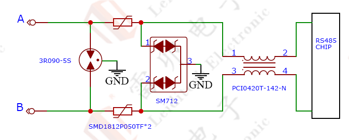 伺服電機驅動接口、電源保護方案