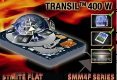 意法半導(dǎo)體(ST)超小Transil瞬變電壓抑制二極管SMM4F系列