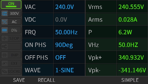 可編程交流電源應用－－電子設(shè)備啟動浪涌電流測試