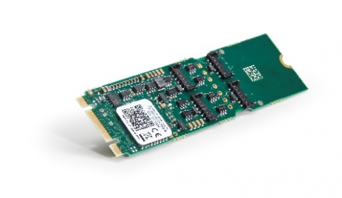 克薩重磅發布高性能超輕薄、帶有四個分布式CAN模塊的緊湊型嵌入式通訊卡