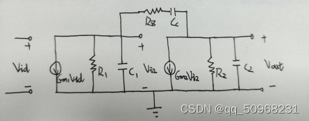 兩級運算放大器的設計與仿真 兩級運算放大器的設計與仿真