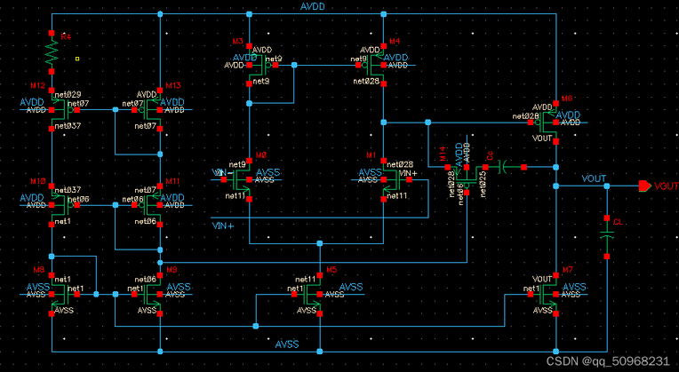 兩級運算放大器的設計與仿真 兩級運算放大器的設計與仿真