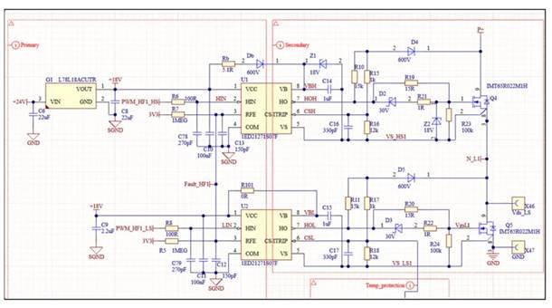 驅動電路設計(七)——自舉電源在5kW交錯調制圖騰柱PFC應用 驅動電路設計(七)——自舉電源在5kW交錯調制圖騰柱PFC應用