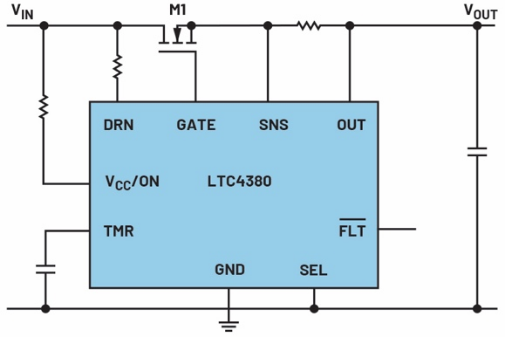 當(dāng)過壓持續(xù)較長時間時，使用開關(guān)浪涌抑制器