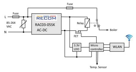 如何使用狀態檢測傳感器供電呢？