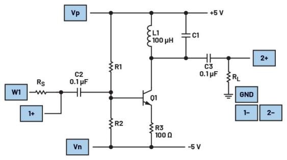 學(xué)子專區(qū)—ADALM2000實驗:調(diào)諧放大器級 學(xué)子專區(qū)—ADALM2000實驗:調(diào)諧放大器級
